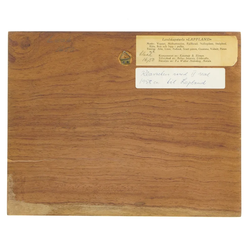 Vægdekoration træ (str. 26,5x21 cm)