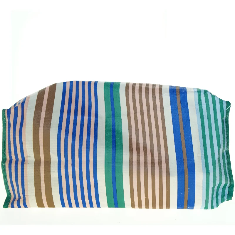 Strandtaske med striber (str. 34 x 23 x 38 cm)