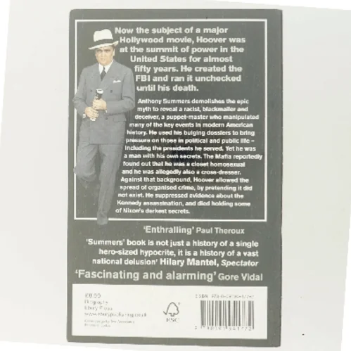 Official & confidential : the secret life of J. Edgar Hoover af Anthony Summers (Bog)