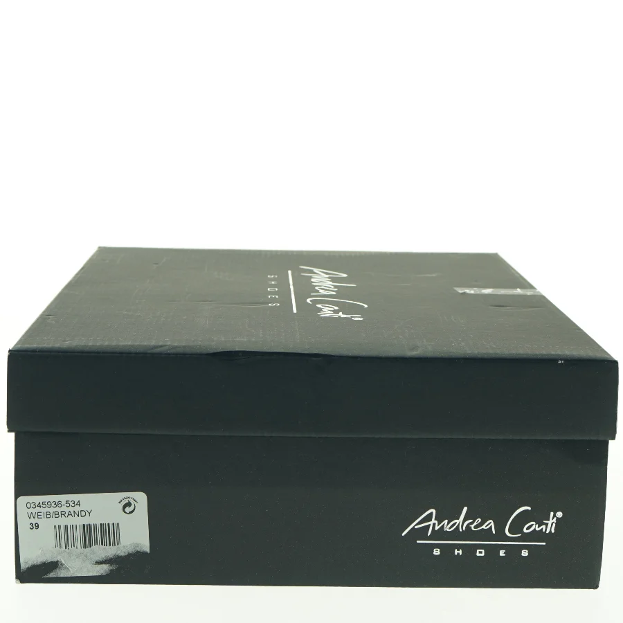 Hvid højtop sneaker fra Andrea Conti (str. 39)