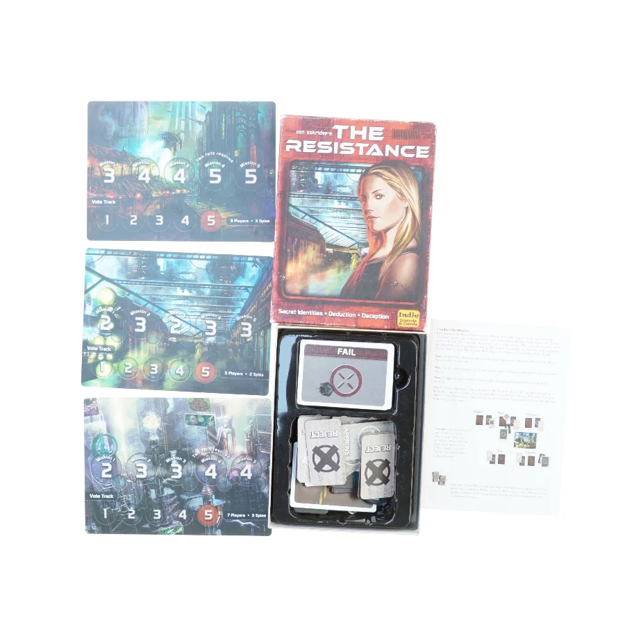 The resistance fra Indie Boards&Cards (str. 20 x 15 cm)