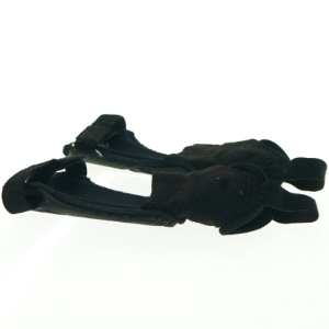 Sorte benskinner til sport fra Pro Touch (str. Længde. 20 cm. b. 10 cm)