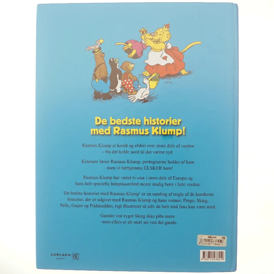 De bedste historier med Rasmus Klump! af Per Sanderhage, Vilh Hansen, Carla Hansen, Claes D. Voss, Jeppe Højholt (Bog)