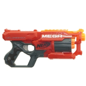 Nerf Mega CycloneShock legetøjspistol fra Nerf (str. 16,5 x 33 cm)