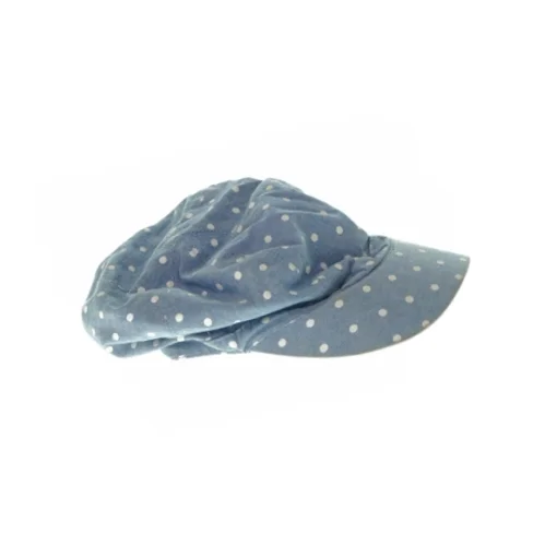 Blå hatmed prikker til børn