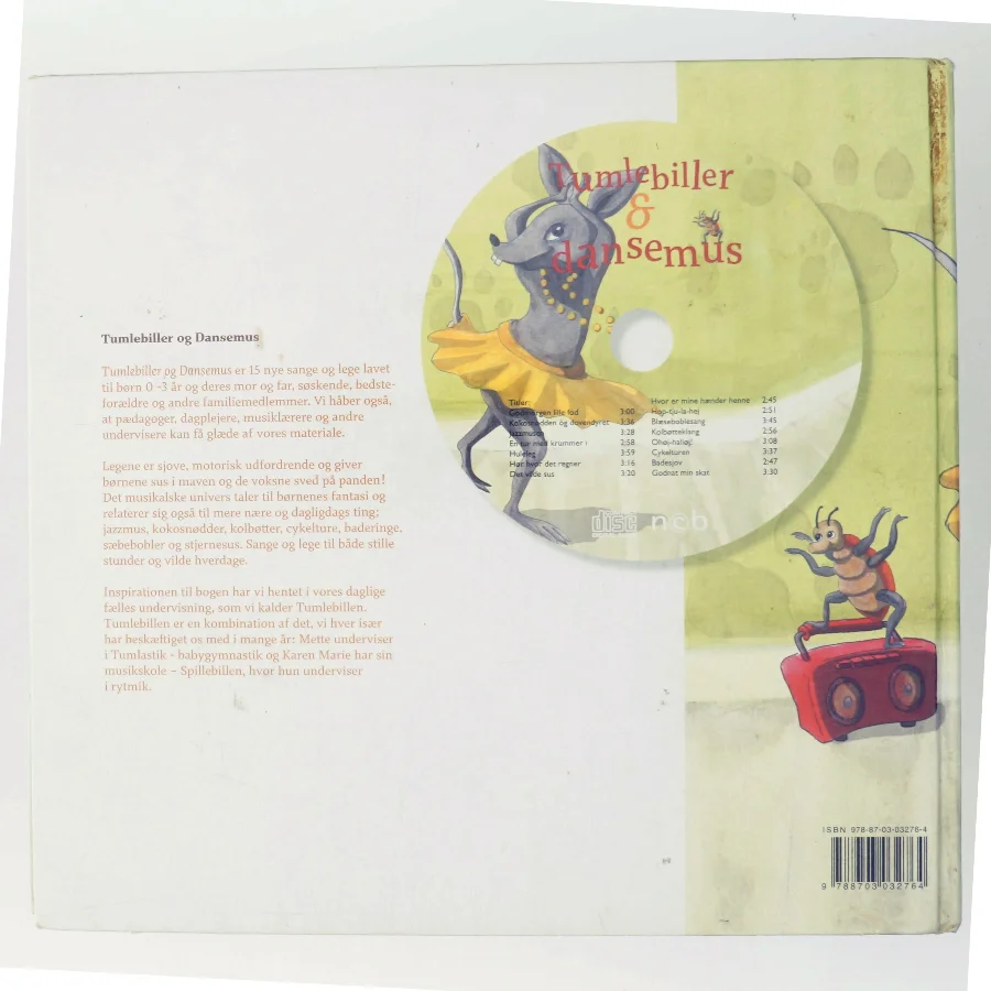 Tumlebiller & dansemus (Bog)