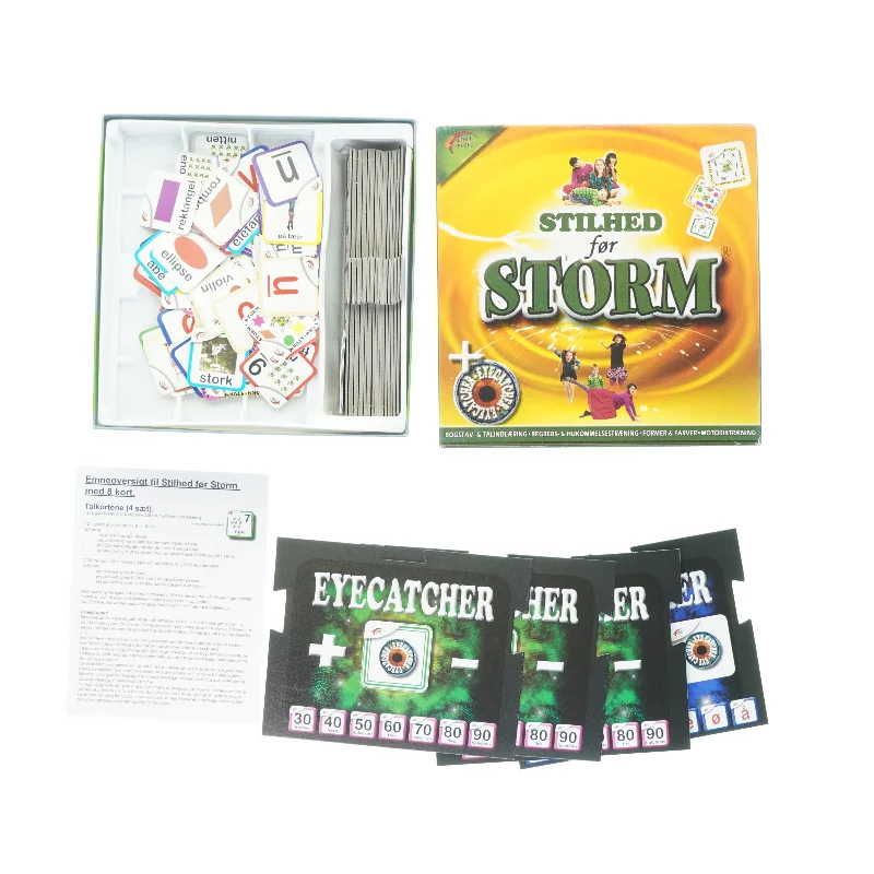 Brætspil, stilhed før storm (str. 27 x 27 cm)