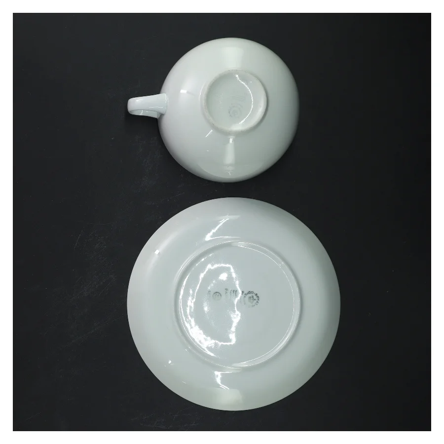 3 par thekopper “ blå kant “ royal copenhagen 