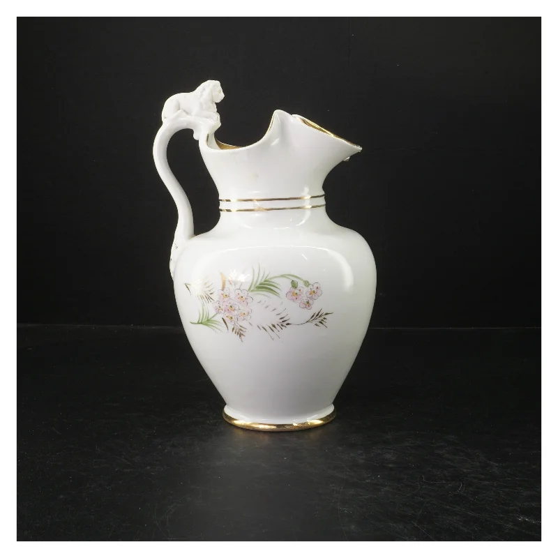 Chokoladekande med dekoration og guldkant fra B&G (str. 29 cm)