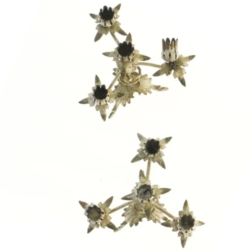 Vintage lysestager (str. 30 cm)