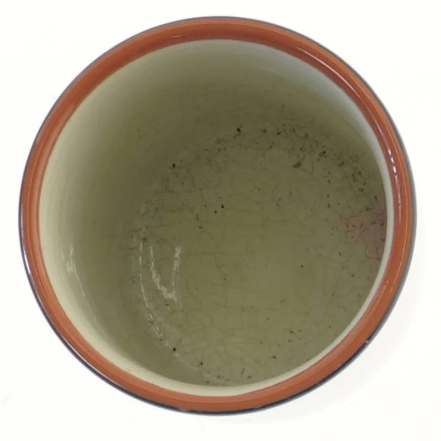 “Pernille”  marmeladekrukke med trælåg fra Knabstrup (str. 12 cm)