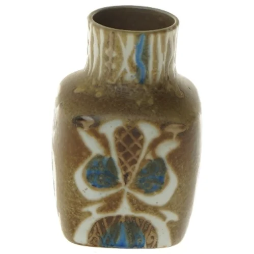 Keramisk vase med abstrakt design, 720 3361 (str. 11 cm) fra Royal Copenhagen
