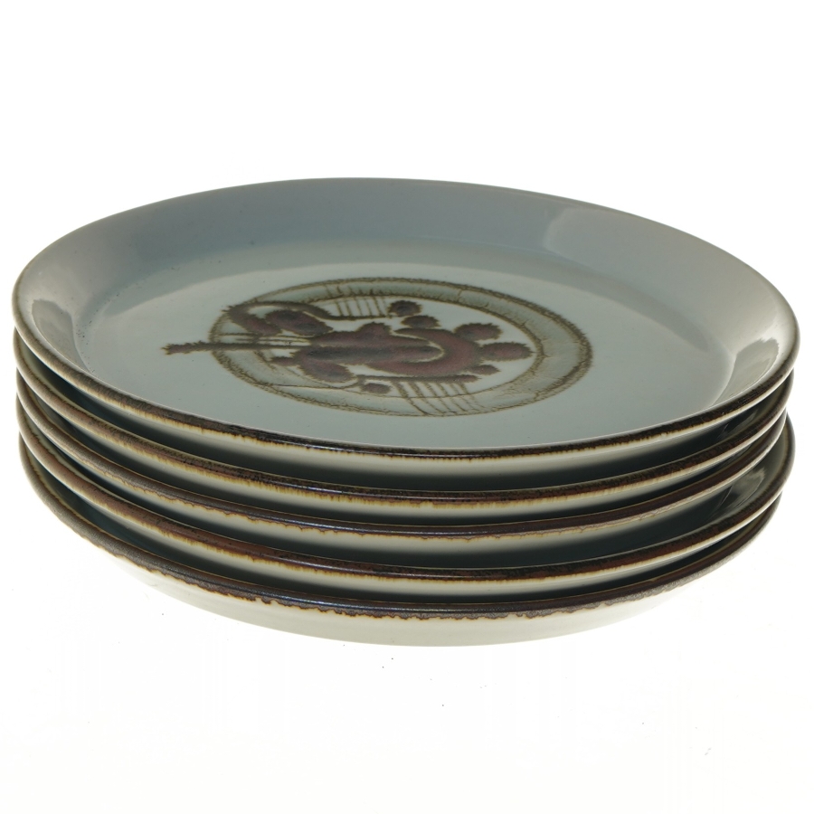 Sæt af 5 stk. tallerkener  fra Desiree (str. 5 styk, ø 23 cm)