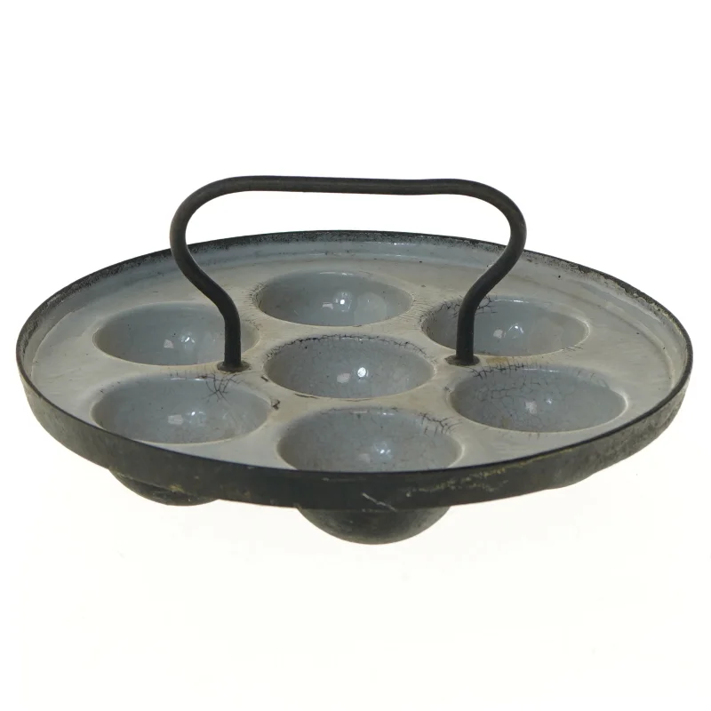 Æbleskivepande med seks fordybninger (str. Ø 25 cm)