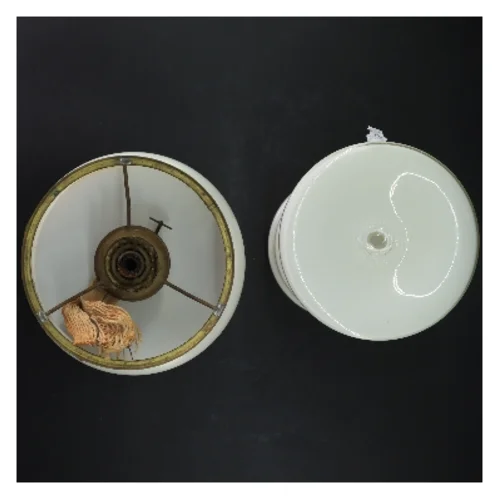 Vintage olielampe (str. 35 cm)