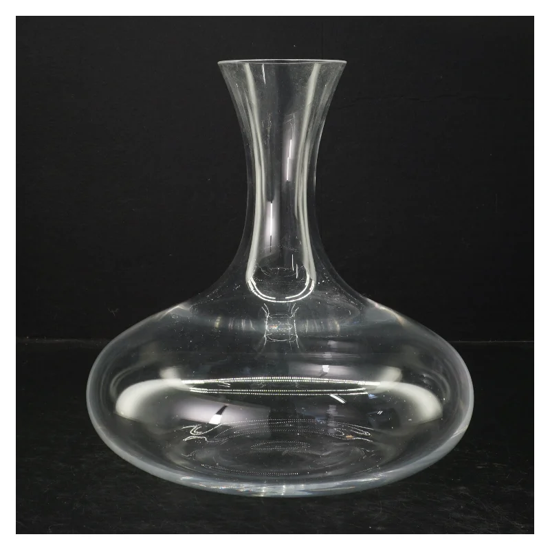 Gennemsigtig glaskaraffel (str. 22 cm)