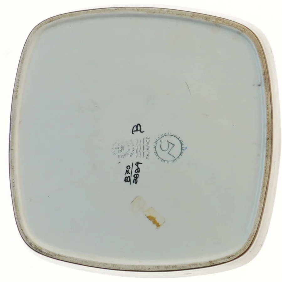 Dekorativ keramikfad fra Royal Copenhagen (str. Ø 22,5 cm)