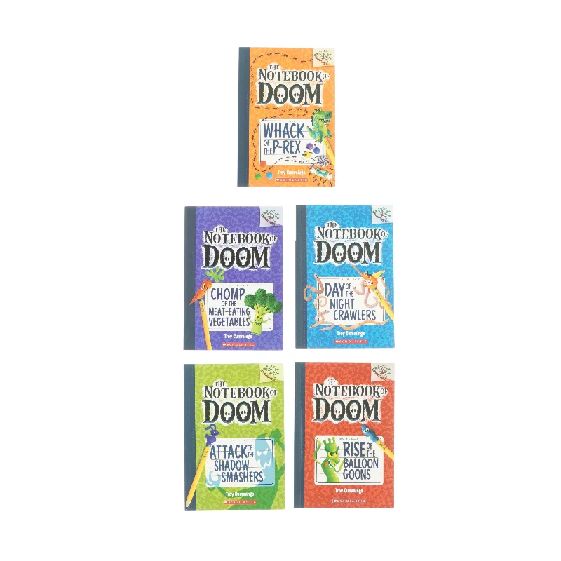 The notebook of doom 5 bøger af Troy Cummings (bog)