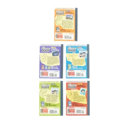 The notebook of doom 5 bøger af Troy Cummings (bog)