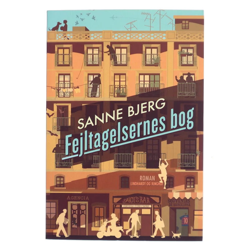 Fejltagelsernes bog af Sanne Bjerg (f. 1965) (Bog)