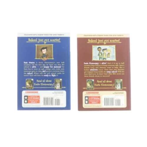 Eerie elementary bøger the school alive og the locker ate lucy af Jack Jard (bog)