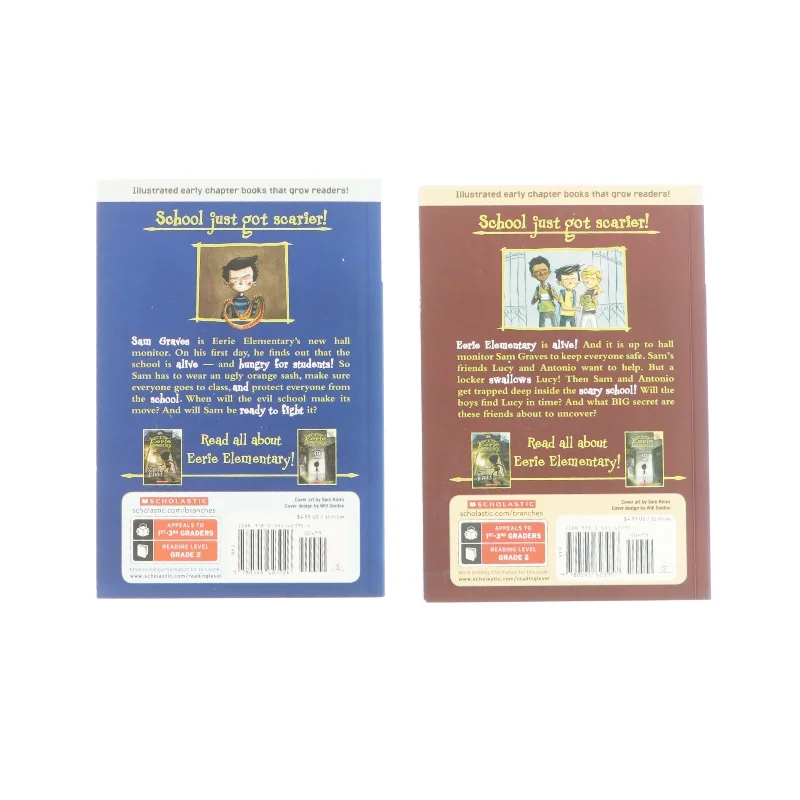 Eerie elementary bøger the school alive og the locker ate lucy af Jack Jard (bog)