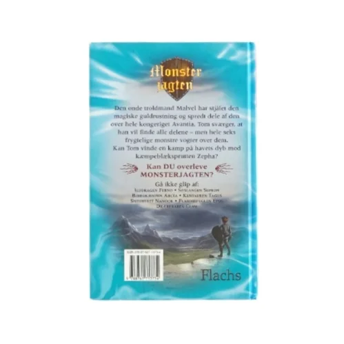 Monsterjagten - kæmpeblæksprutten Zepha af Adam Blade (bog)