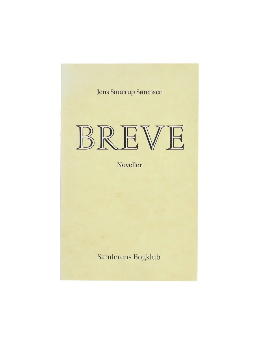 Forsiden af Breve af Jens Smærup Sørensen