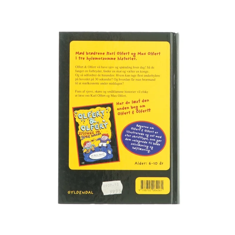 Olfert & Olfert - Megasnyd og mælkesnot (bog)