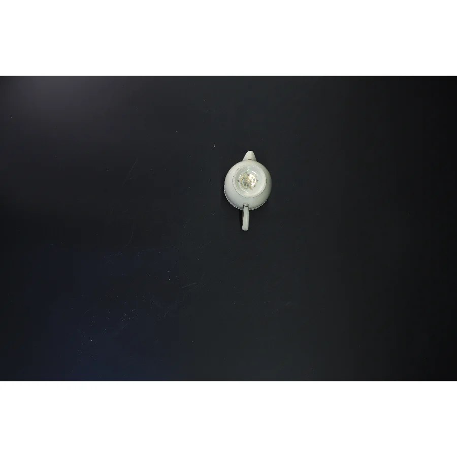 Flødekande med guldkanter (str. 7 cm)