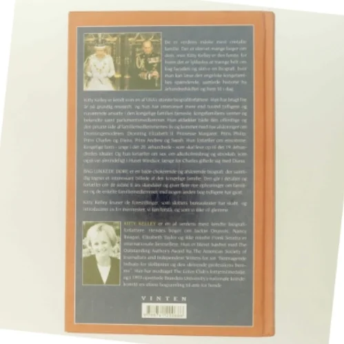 Bag lukkede døre : den fulde sandhed om den engelske kongefamilie af Kitty Kelley (Bog)