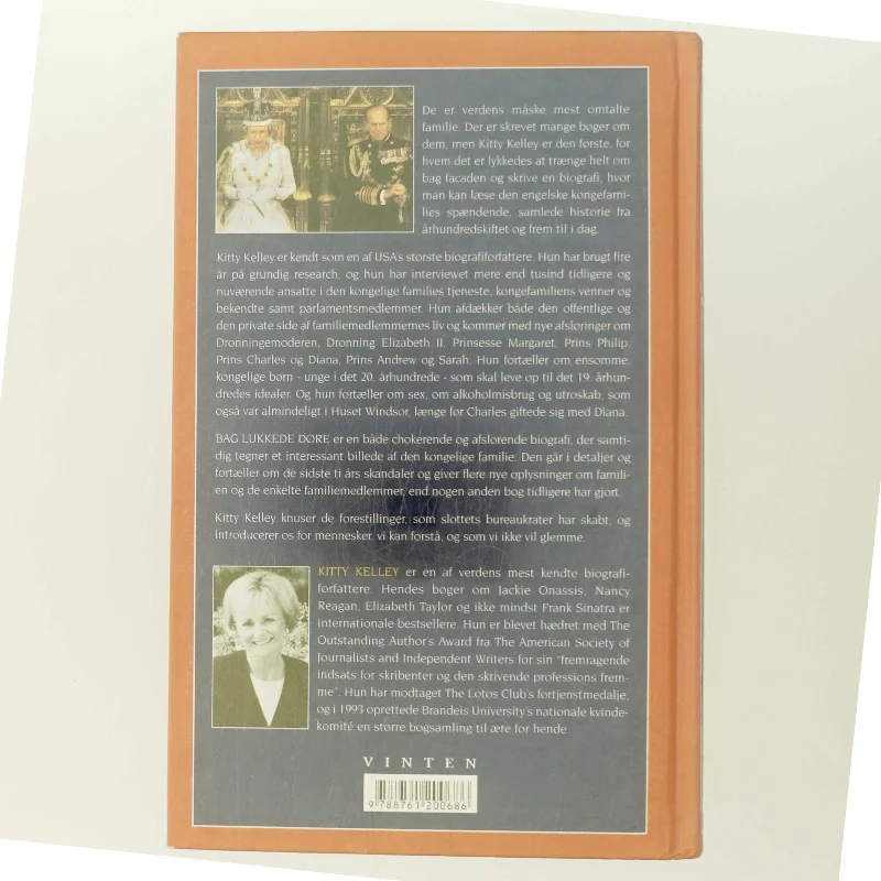 Bag lukkede døre : den fulde sandhed om den engelske kongefamilie af Kitty Kelley (Bog)