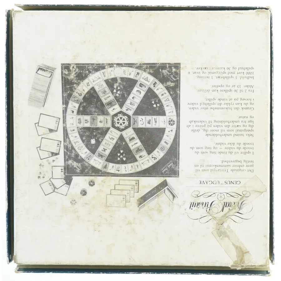 Trivial Pursuit Brætspil (str. 27x27 cm)