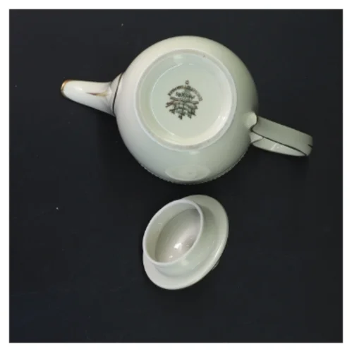 Porcelæns tekande med låg fra Rosenthal (str. 17 cm)