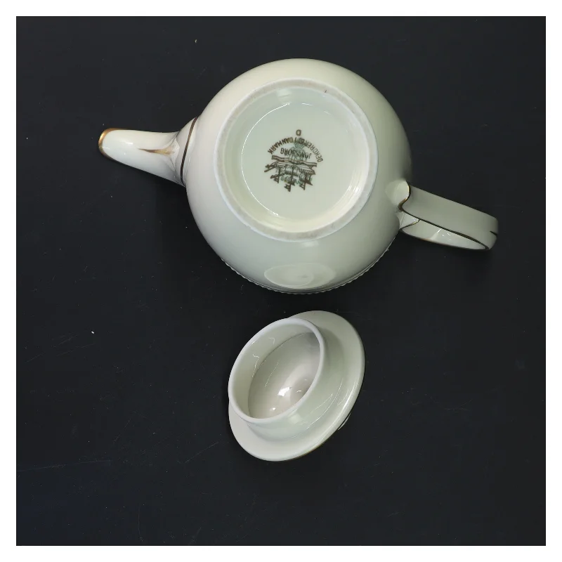 Porcelæns tekande med låg fra Rosenthal (str. 17 cm)