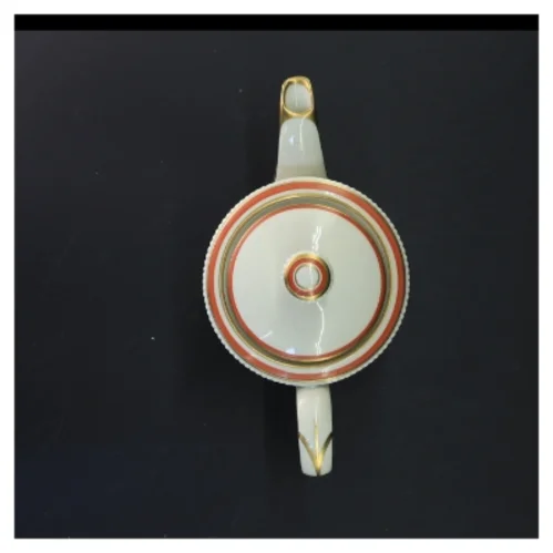 Porcelæns tekande med låg fra Rosenthal (str. 17 cm)