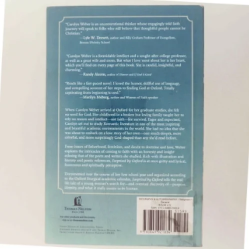 Surprised by Oxford af Carolyn Weber (Bog)