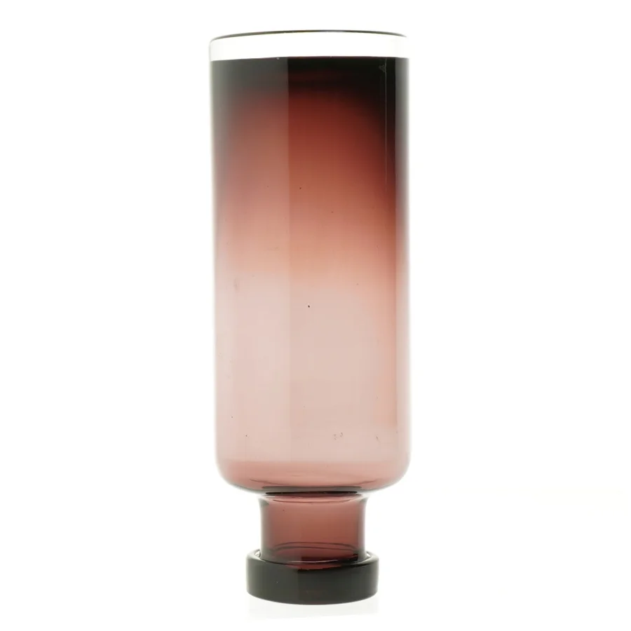 Stor glasflaske (str. 21 cm)