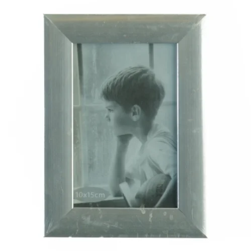 Sølvfarvet Billedramme (str. 18 x 13 cm)