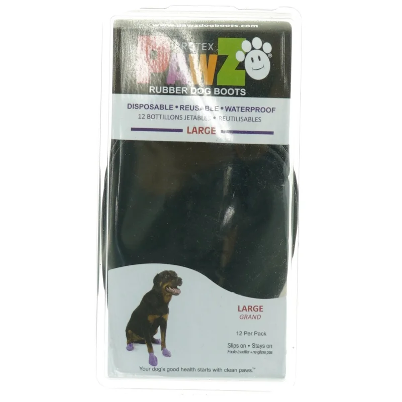Gummistøvler til hund (str. 19 x 10 cm)