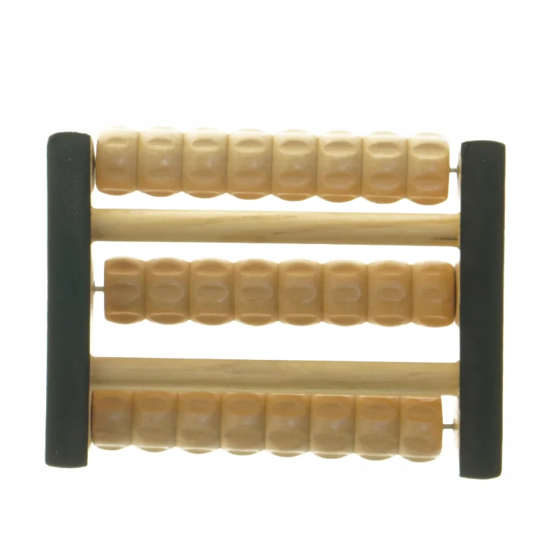 Træ massagerulle (str. 16x12 cm)