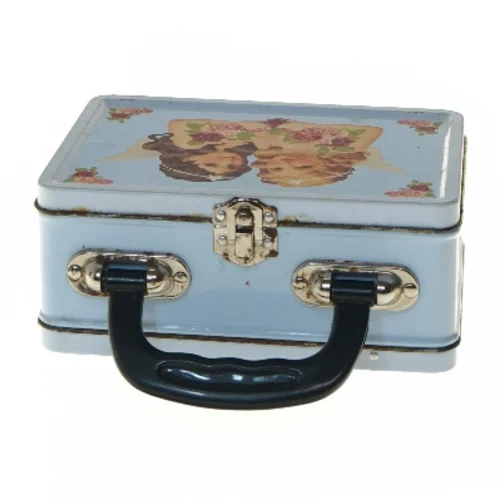 Retro metalkuffert (str. 18x13 cm)