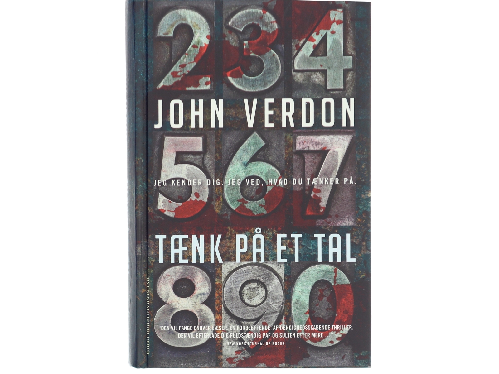 Tænk på et tal af John Verdon (Bog)