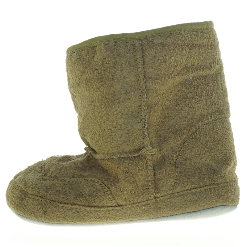 Hjemmesko i syntetisk skind