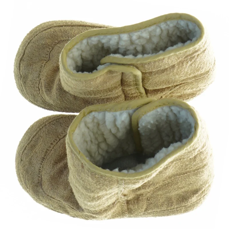 Hjemmesko i syntetisk skind