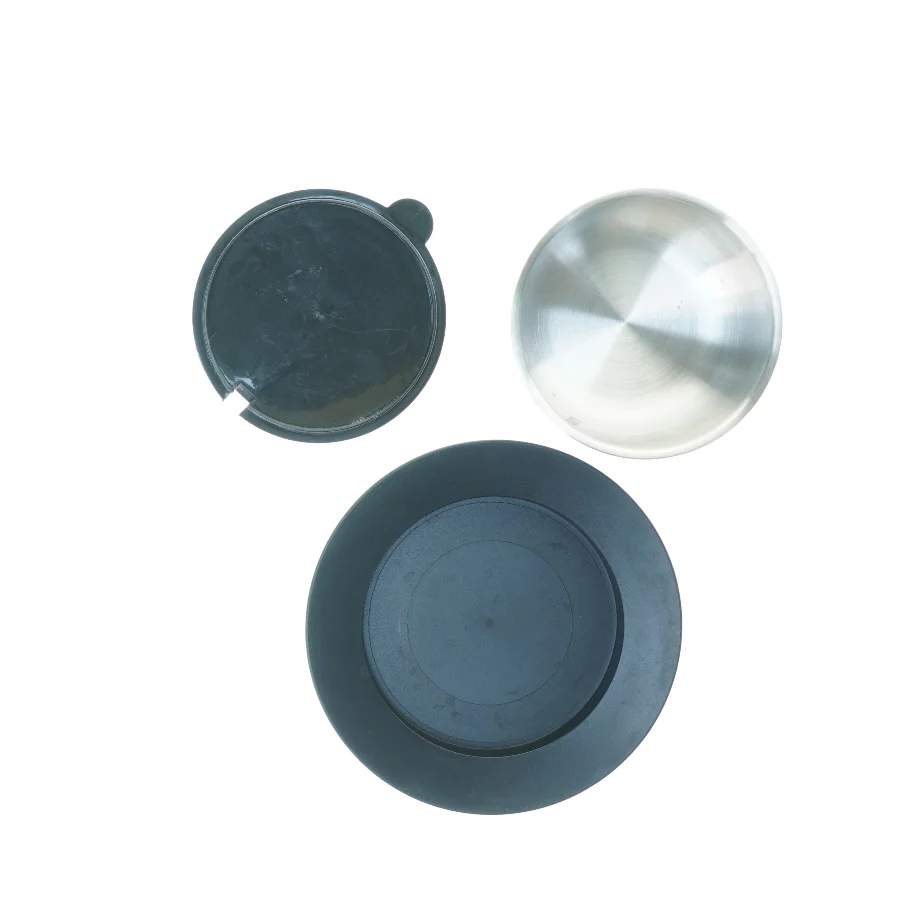 Gryde med låg og plastikbeholder fra Cook & Baker (str. O 15 cm)