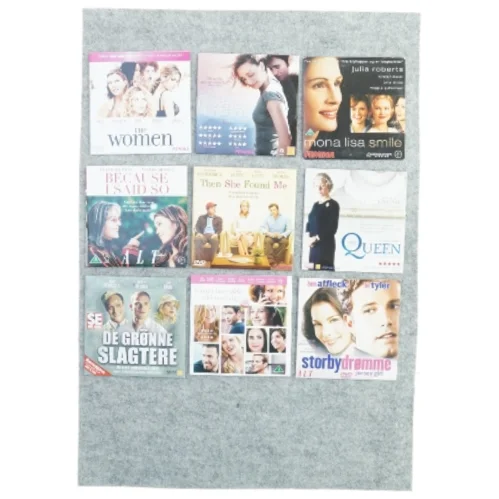 Blandede dvd'er 9 styks 