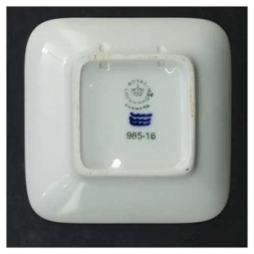 Royal Copenhagen mindeplatter fra Royal Copenhagen (str. 8,5 cm. 4 styk)