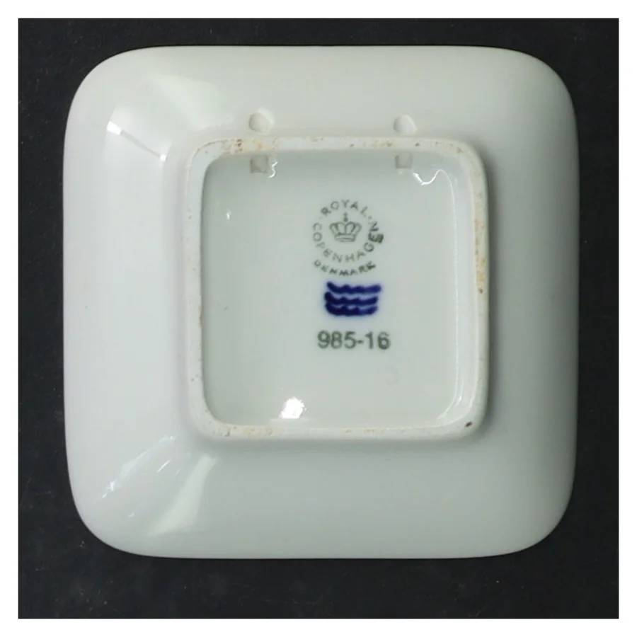 Royal Copenhagen mindeplatter fra Royal Copenhagen (str. 8,5 cm. 4 styk)