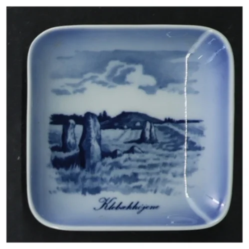 Royal Copenhagen mindeplatter fra Royal Copenhagen (str. 8,5 cm. 4 styk)